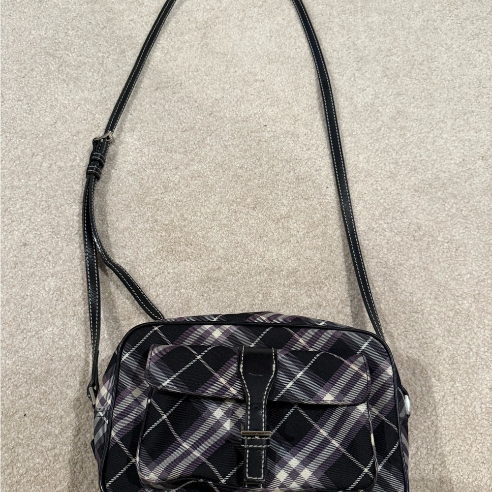 Authentic Burberry Blue Lable Nova Check Crossbody Bag, Great Condition